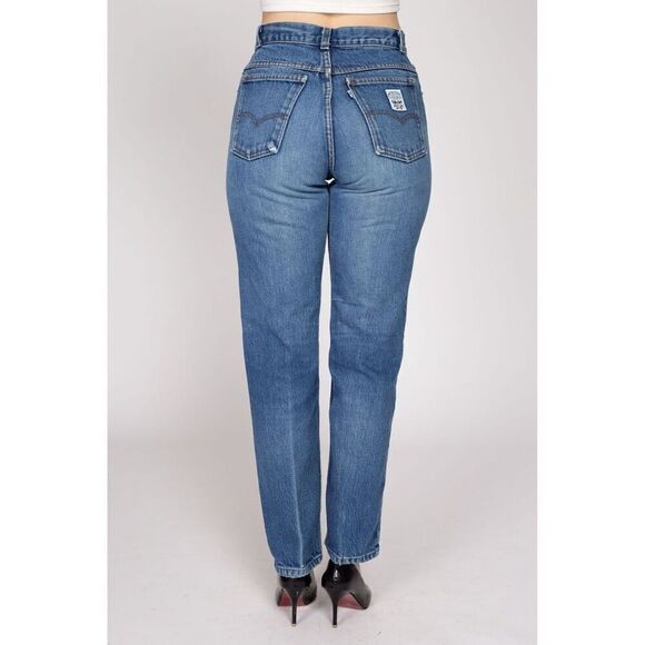 Levi’s White Tab SF207 Women’s Vintage High Rise Rigid Denim Slim Tapered Leg Je - Picture 1 of 11